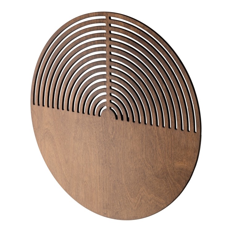 LAMPE MURALE LUNAIRE EN BOIS 2XG9