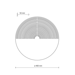LAMPE MURALE LUNAIRE EN BOIS 2XG9