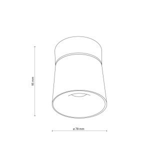 Plafonnier Kyoto – blanc – en métal – style moderne