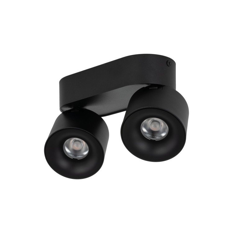 Plafonnier Spark – noir – en métal – style moderne