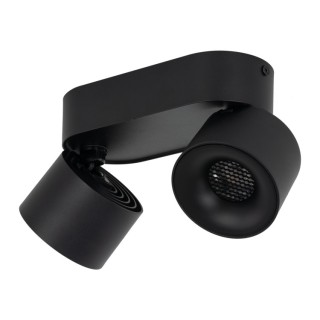 Plafonnier Spark – noir – en métal – style moderne