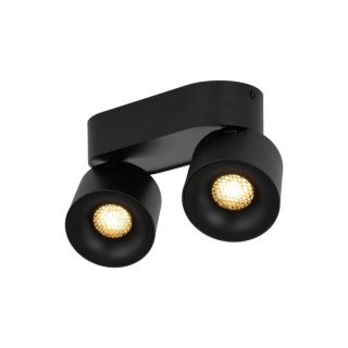 Plafonnier Spark – noir – en métal – style moderne