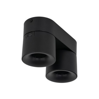 Plafonnier Spark – noir – en métal – style moderne