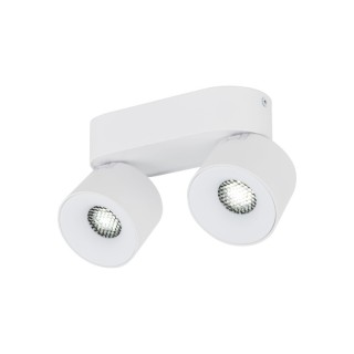 Plafonnier Spark – blanc – en métal – style moderne