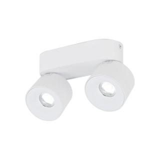 Plafonnier Spark – blanc – en métal – style moderne