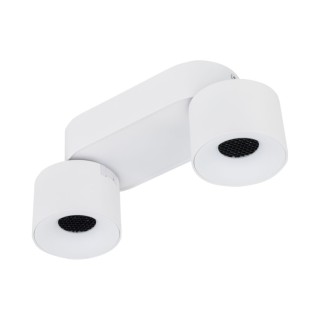 Plafonnier Spark – blanc – en métal – style moderne