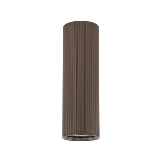 Plafonnier Tune – brun – en métal – style moderne