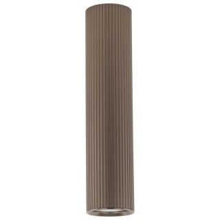 Plafonnier Tune – brun – en métal – style moderne