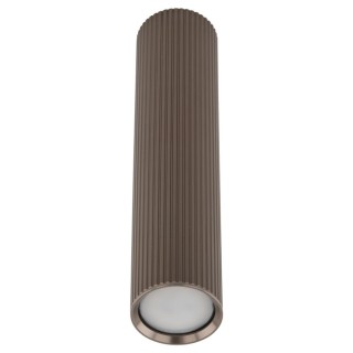 Plafonnier Tune – brun – en métal – style moderne