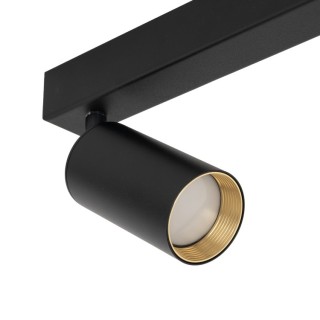 Plafonnier Amis 2 lumières – noir – en métal – style moderne