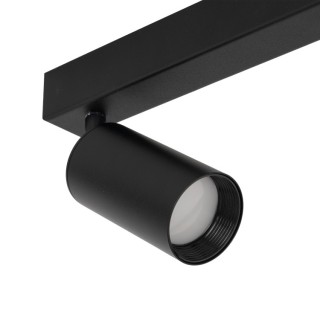 Plafonnier Amis 2 lumières – noir – en métal – style moderne