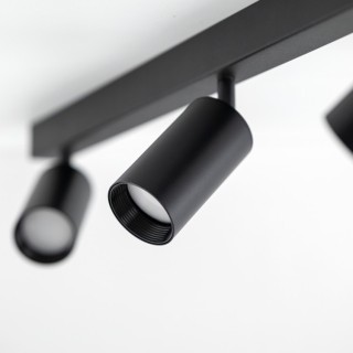 Plafonnier Amis 3 lumières – noir – en métal – style moderne