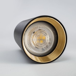 Plafonnier Amis – noir – en métal – style moderne