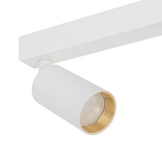 Plafonnier Amis 2 lumières – blanc – en métal – style moderne