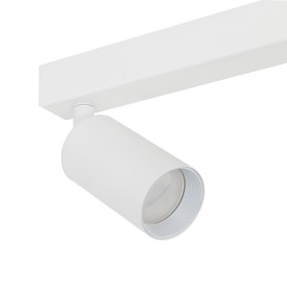 Plafonnier Amis 2 lumières – blanc – en métal – style moderne
