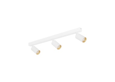 Plafonnier Amis 3 lumières – blanc – en métal – style moderne