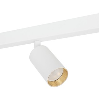 Plafonnier Amis 4 lumières – blanc – en métal – style moderne