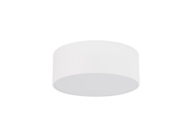 Plafonnier Livo – blanc – en métal – style moderne