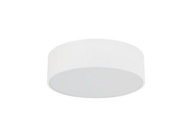 Plafonnier Livo – blanc – en métal – style moderne
