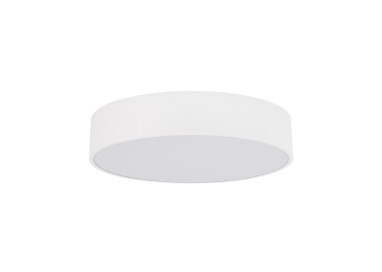 Plafonnier Livo – blanc – en métal – style moderne