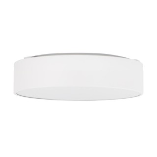 Plafonnier Livo – blanc – en métal – style moderne