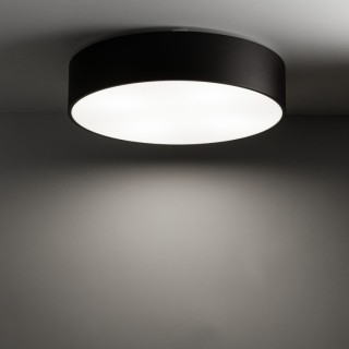 Plafonnier Livo – blanc – en métal – style moderne