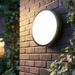 Plafonnier Livo – blanc – en métal – style moderne