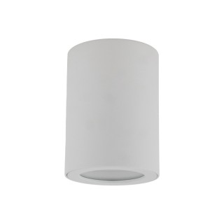 Plafonnier Ligno – blanc – en métal – style moderne