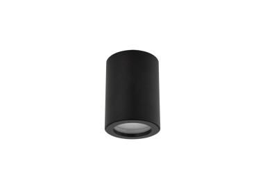 Plafonnier Ligno – noir – en métal – style moderne