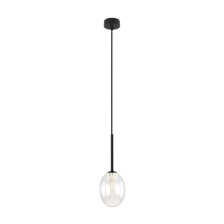 Suspension Pearl – noir – en métal – style moderne et chic