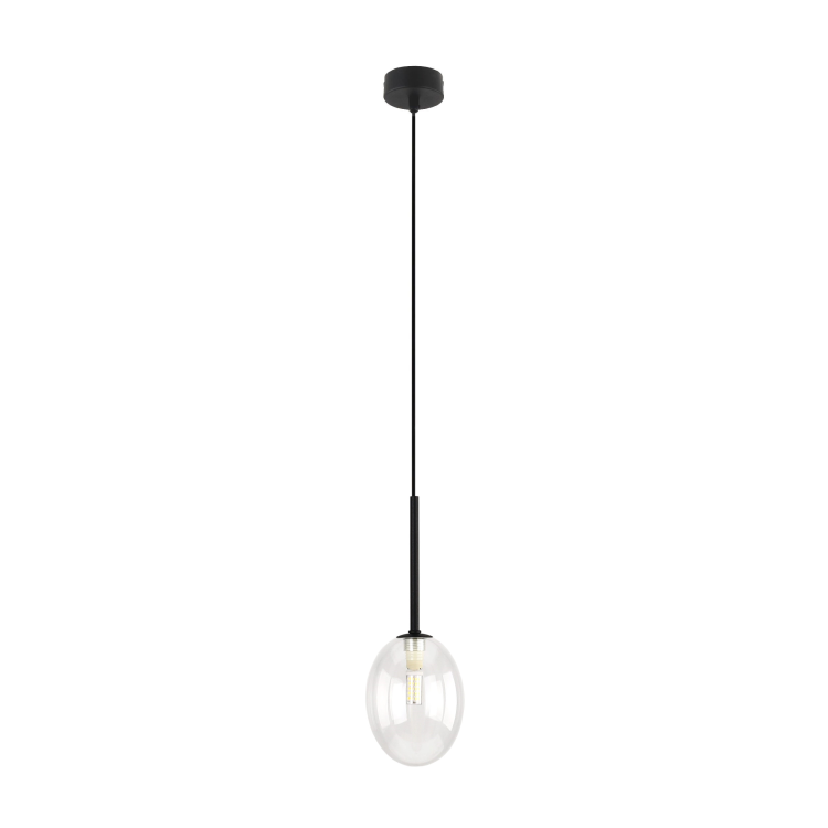 Suspension Pearl – noir – en métal – style moderne et chic
