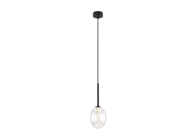Suspension Pearl – noir – en métal – style moderne et chic