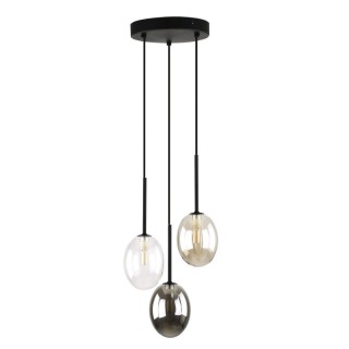 Suspension Pearl – noir – en métal – style moderne et chic