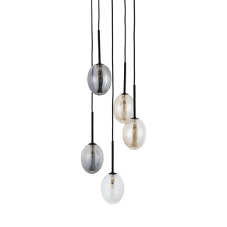 Suspension Pearl – noir – en métal – style moderne et chic