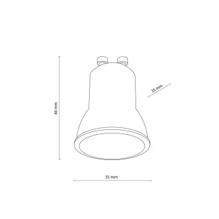 AMPOULE BLANCHE GU10 MINI MR11