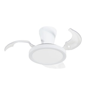 Plafonnier Breeze – blanc – en métal – style moderne