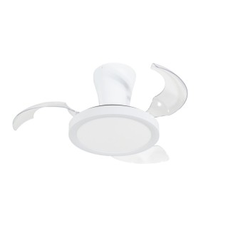 Plafonnier Breeze – blanc – en métal – style moderne