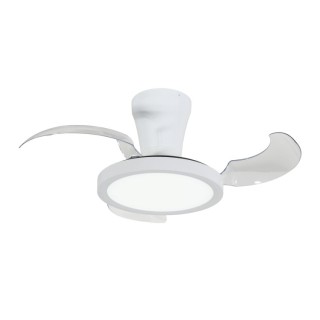 Plafonnier Breeze – blanc – en métal – style moderne