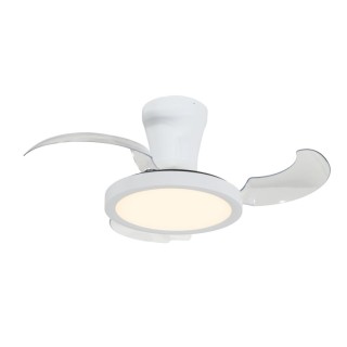 Plafonnier Breeze – blanc – en métal – style moderne