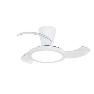 Plafonnier Breeze – blanc – en métal – style moderne