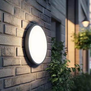 PLAFONNIER SFERIS NOIR IP 54