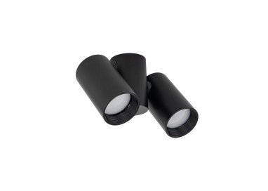 Plafonnier Amis – noir – en métal – style moderne