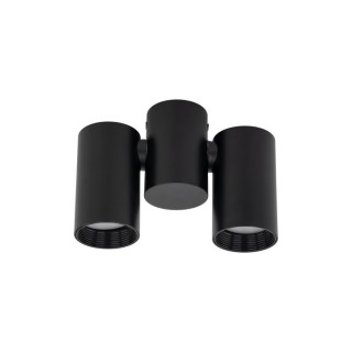 Plafonnier Amis – noir – en métal – style moderne