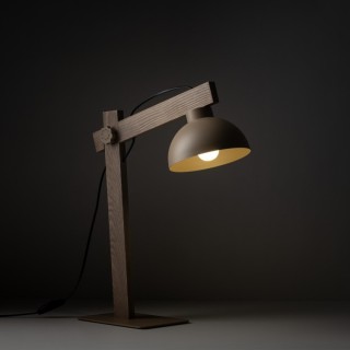 Veilleuse Oslo – sabia – en métal et bois – style loft