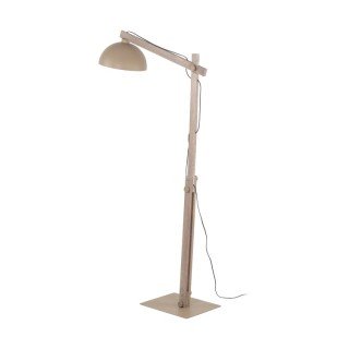 Lampadaire Oslo – sabia – en métal et bois – style loft