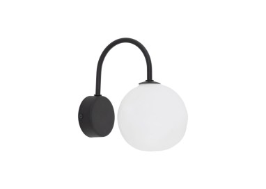 Applique murale Misty – noir – en métal – style moderne et chic