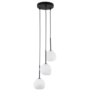 Suspension Misty – noir – en métal – style moderne