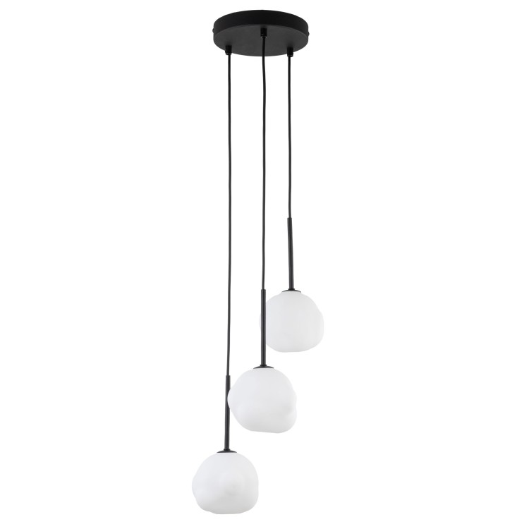 Suspension Misty – noir – en métal – style moderne