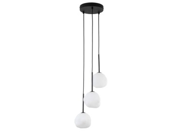 Suspension Misty – noir – en métal – style moderne
