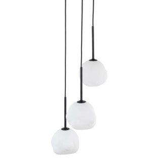 Suspension Misty – noir – en métal – style moderne